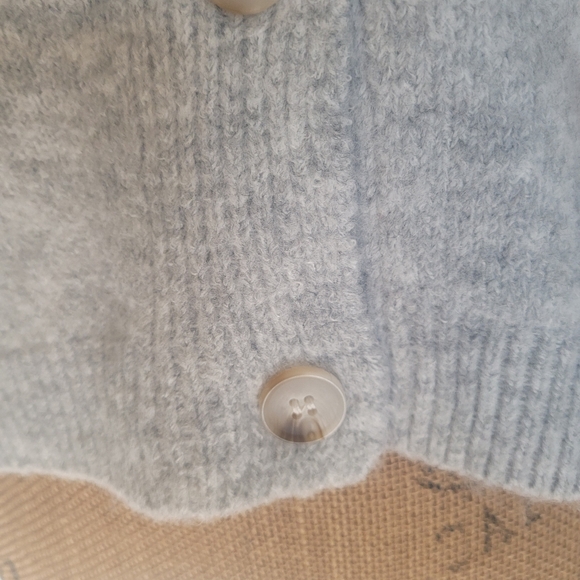 HORSE Graphic Button-Front Cardi, PINK LILY Brand, NIB, S, Hthr Gray & SO CUTE🐎 - Picture 6 of 11